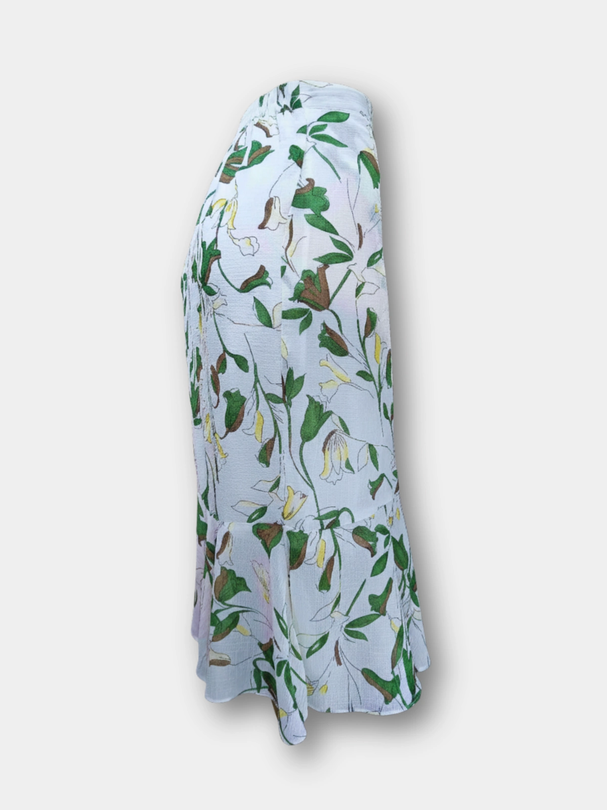 Green Leaf Floral Skirt - N/A bottoms available at theGirlyZone Kampala